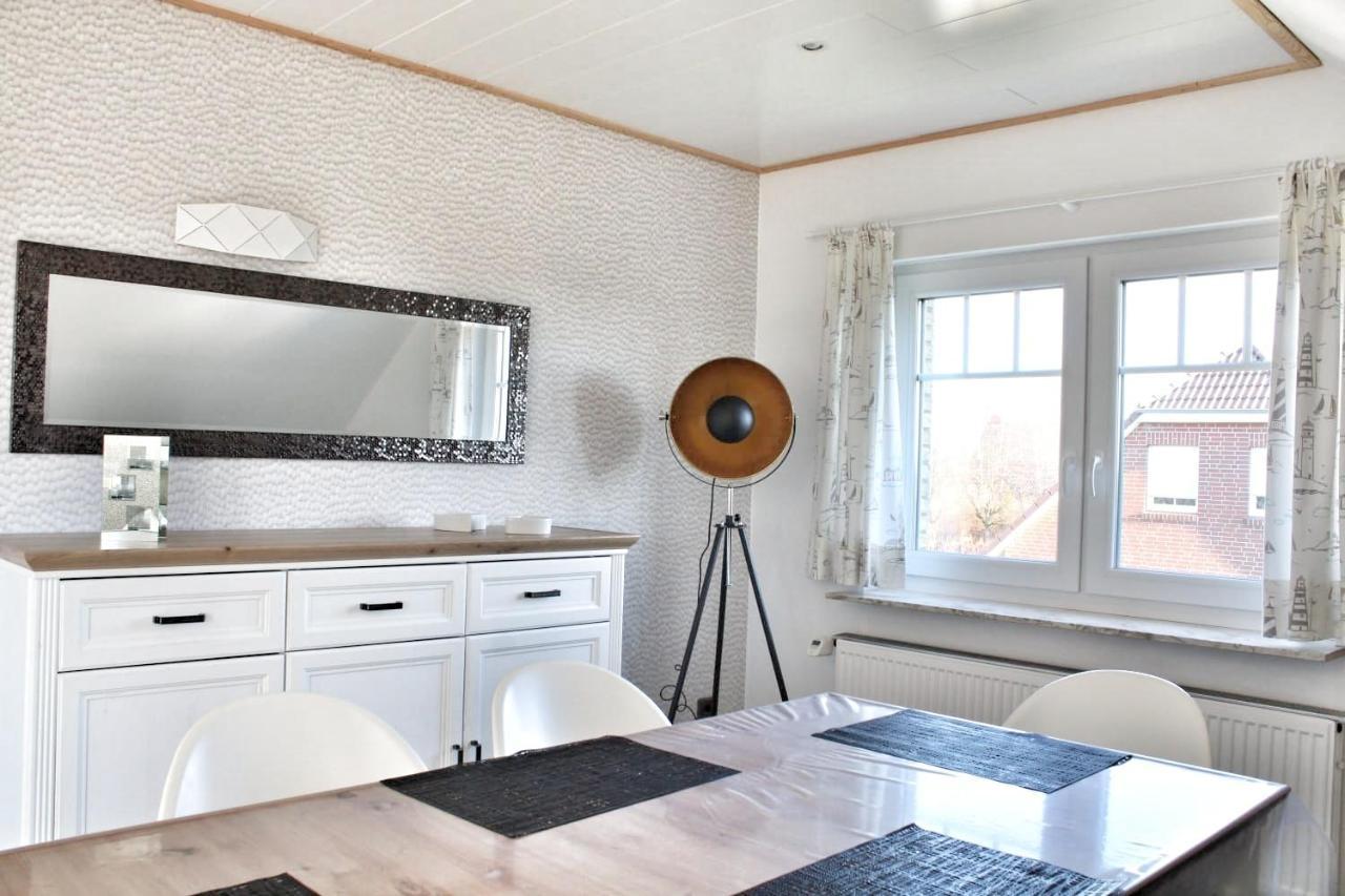 Nordsee Anker Unsere Moderne 87 Qm Ferienwohnung Mit Zwei Schlafzimmer In Norden Ortsteil Ostermarsch Extérieur photo